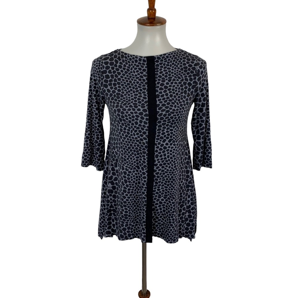 Soft Surroundings‎ Women's Top Petites XS Blue Long Sleeve